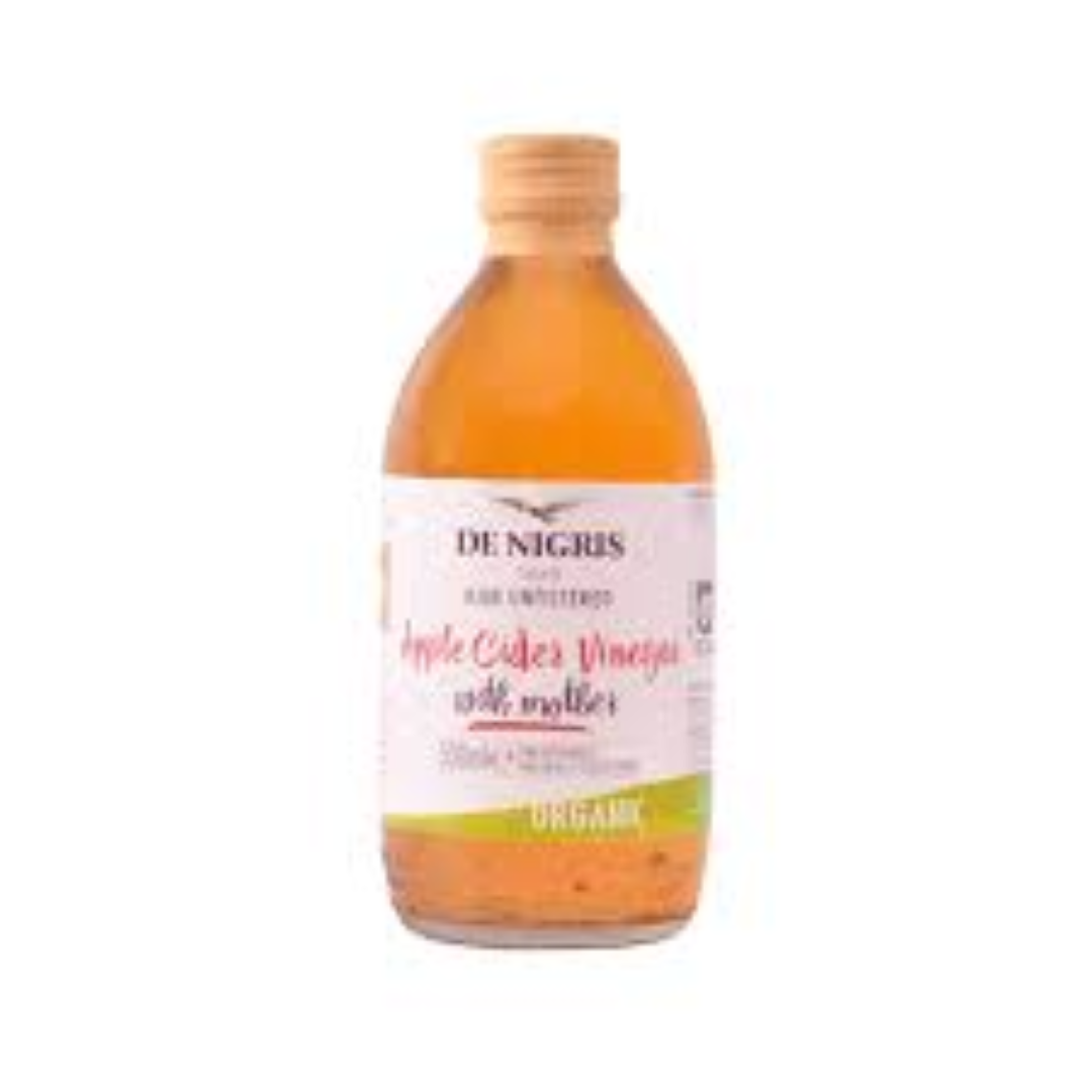DE NIGRIS ORGANIC APPLE CIDER VINEGAR 500ML